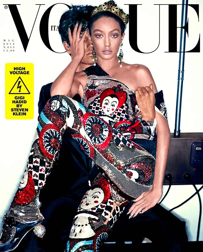 Why Vogue Italia and Gigi are apologising for this cover - Rediff.com ...