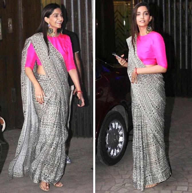 Sonam kapoor sale blouse design