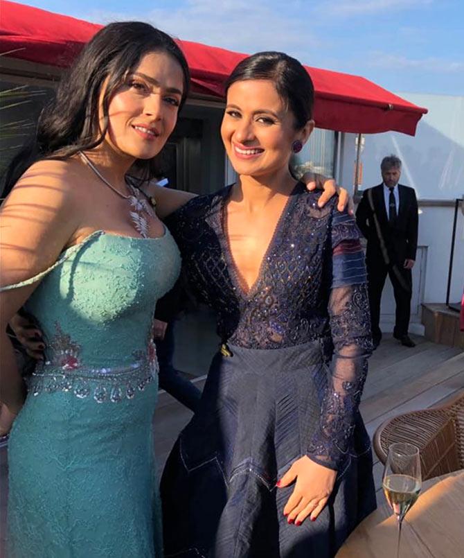 Salma Hayek, Rasika Duggal support #MeToo at Cannes