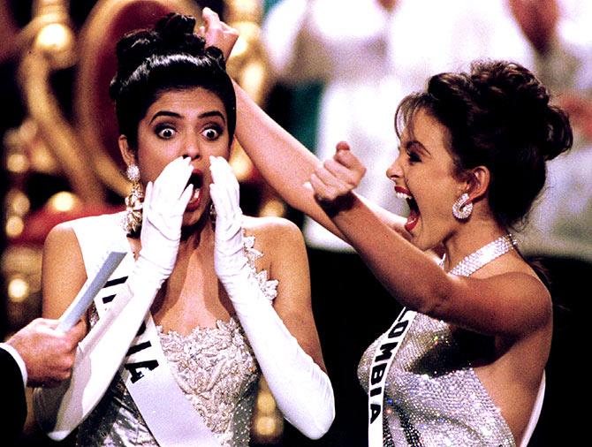 India's Sushmita Sen won Miss Universe in 1994.