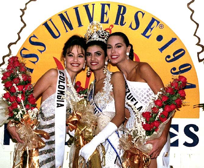 Sushmita Sen wins Miss Universe on May 21, 1994