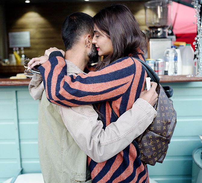 Anand Ahuja and Sonam Kapoor