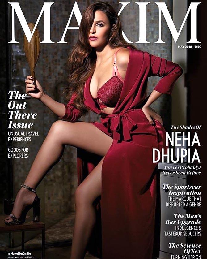 Neha Dhupia Sexo Mom - Pix: The hottest mag covers of 2018 - Rediff.com