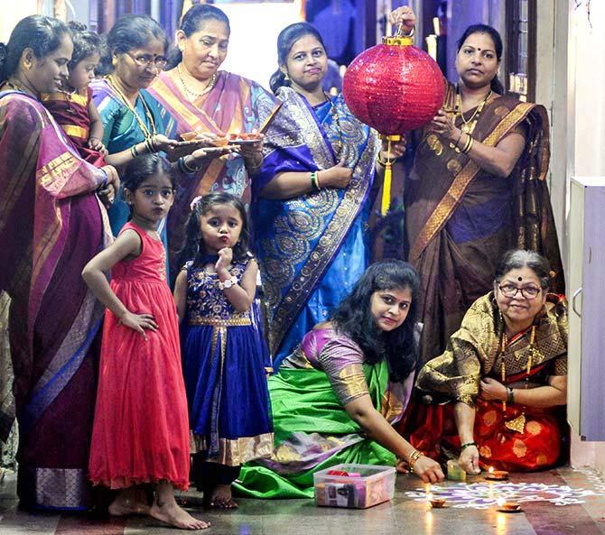 Diwali celebrations