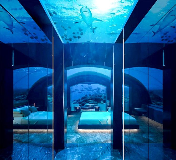 PIX: Inside world's first underwater villa - Rediff.com Get Ahead