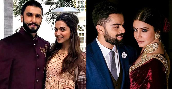 Ranveer-Deepika and Virat-Anushka