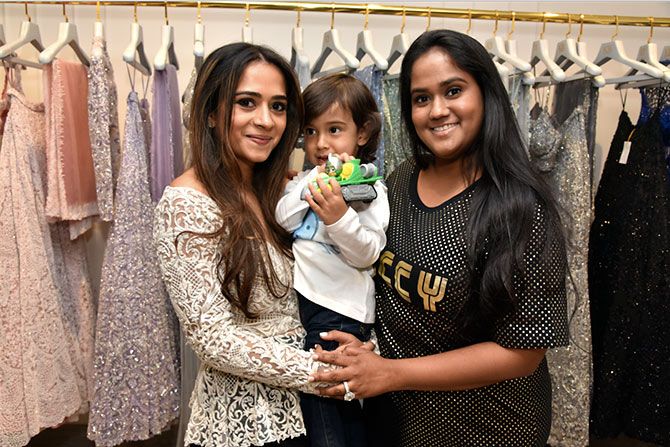 Celebs at Kresha Bajaj's store launch