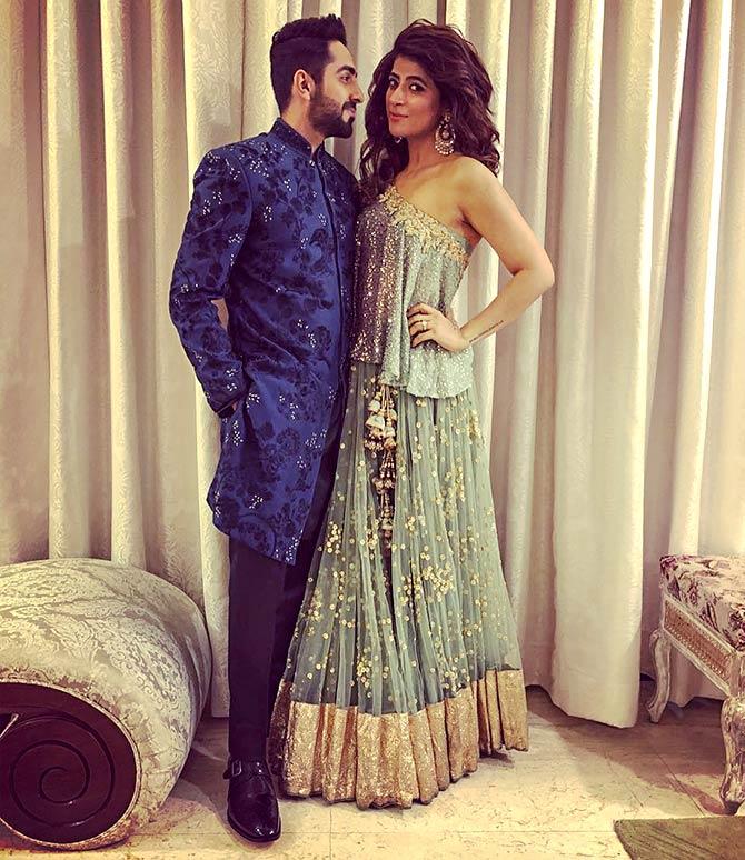 Ayushmann and Tahira 