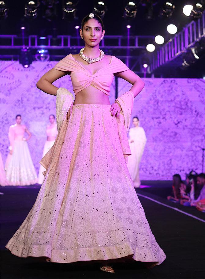 Radhika Apte walks for Aroka