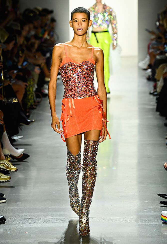 Trend Alert! Holographic lips and jewel-encrusted boots - Rediff.com ...