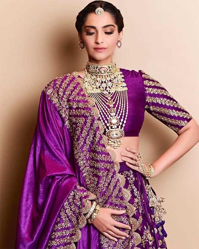 Sonam walks for Birdichand Jewellers