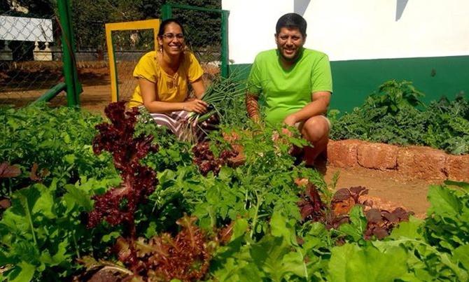 Karan Manral and Yogita Mehra