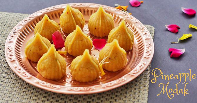 Pineapple modak