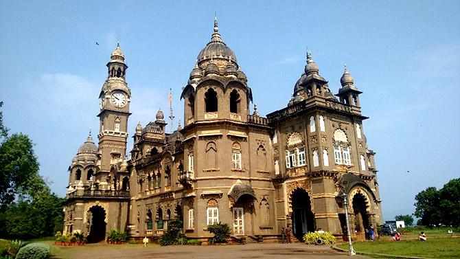 The Kolhapur palace part of which belongs to the family