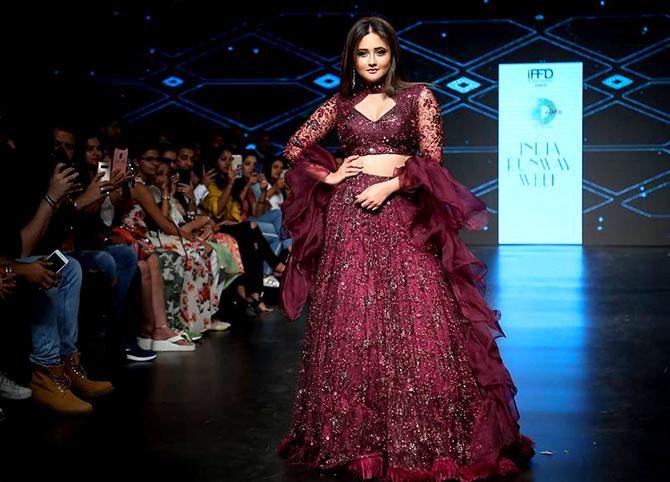 Shazahn Padamsee at India Runway Week 2019