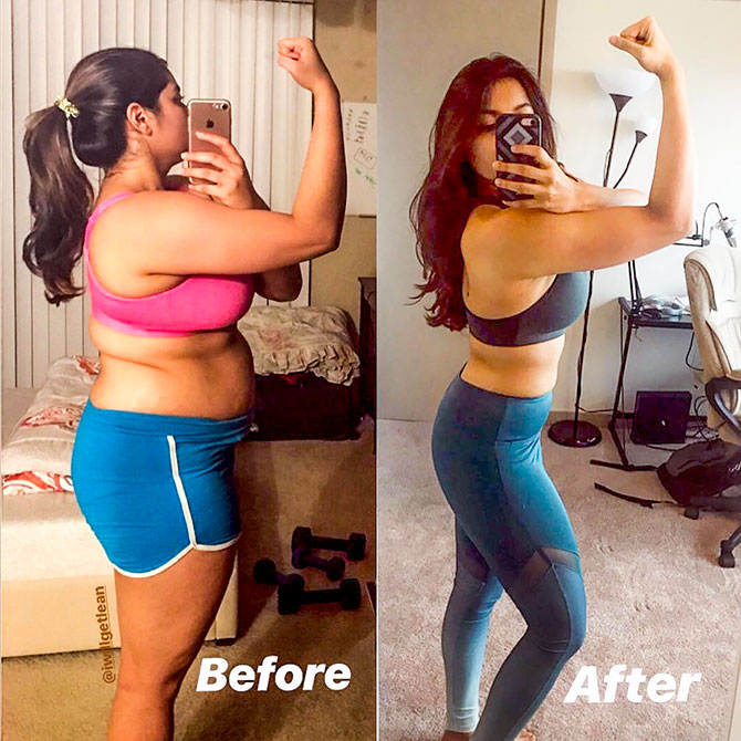 Tanvi's fitness journey