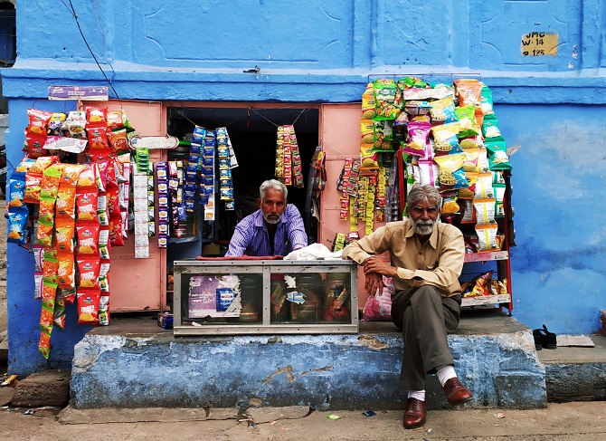 Jodhpur, the blue city of India