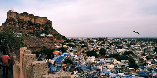 Jodhpur, the blue city of India