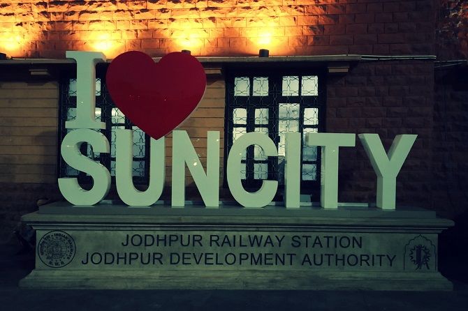 Jodhpur, the blue city of India