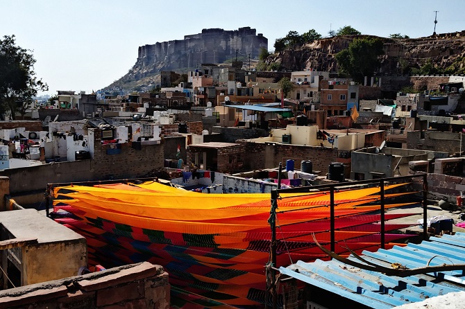 Jodhpur, the blue city of India