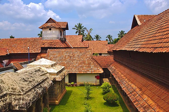 The Padmanabhapuram Palace at Padmanabhapuram, Thackalay, Tamil Nadu. Photograph: Courtesy Shishirdasika/Wikimedia Commons.