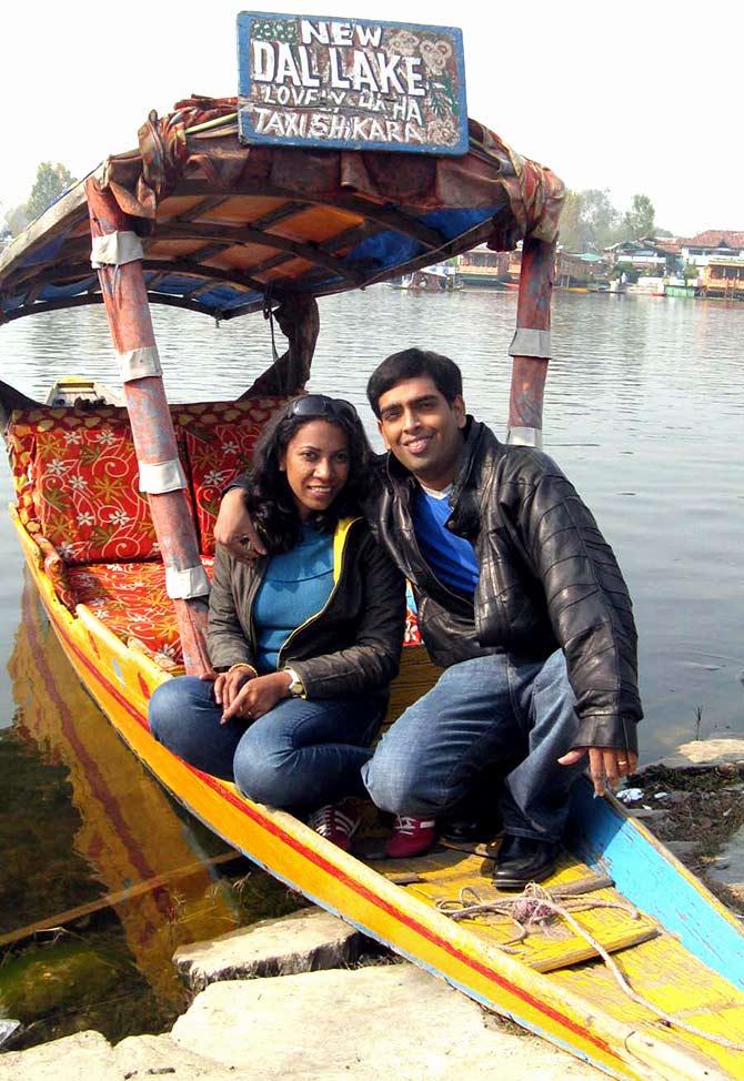 Joseph and Jisa in Kashmir