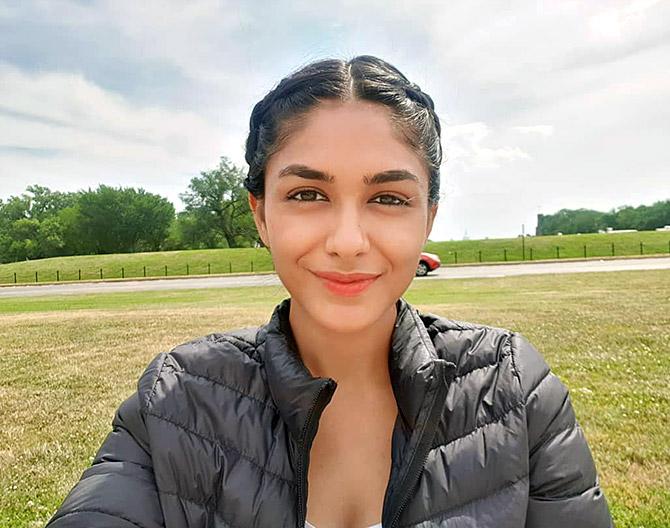 Mrunal Thakur has a message on sustainability for you - Rediff.com Get Ahead