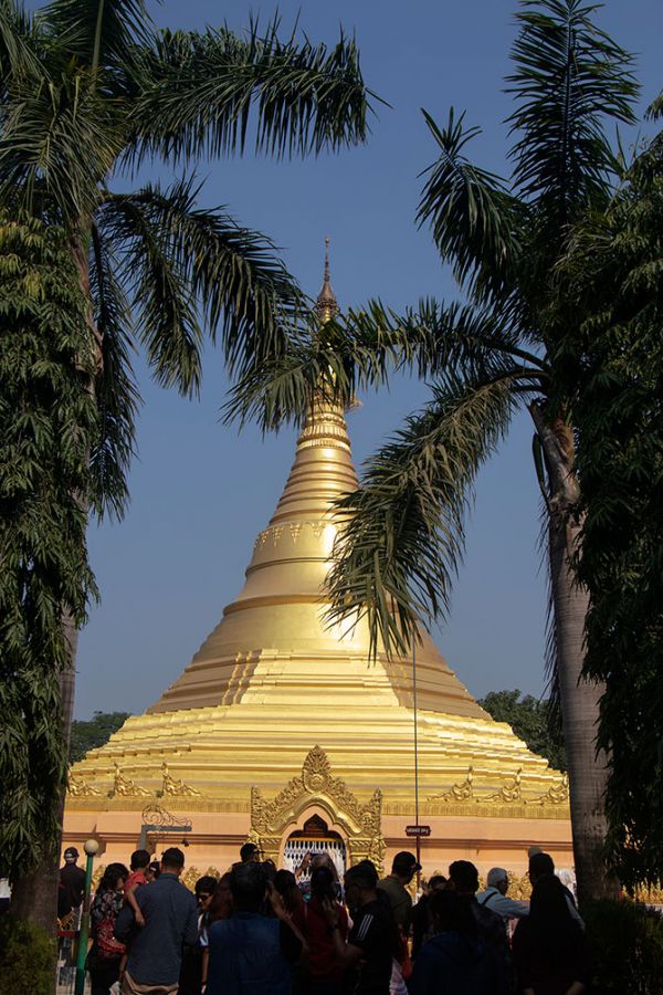 Myanmar Gold Stupa. Photograph: Rajesh Karkera/Rediff.com.