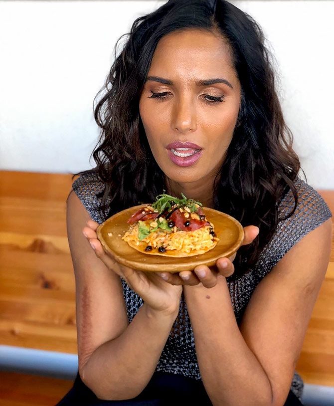 Padma Lakshmi and food