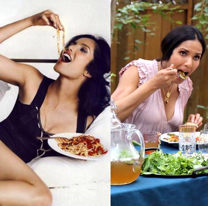 Padma Lakshmi and food