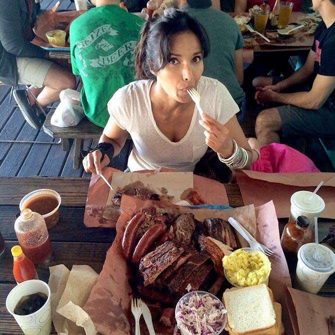 Padma Lakshmi and food