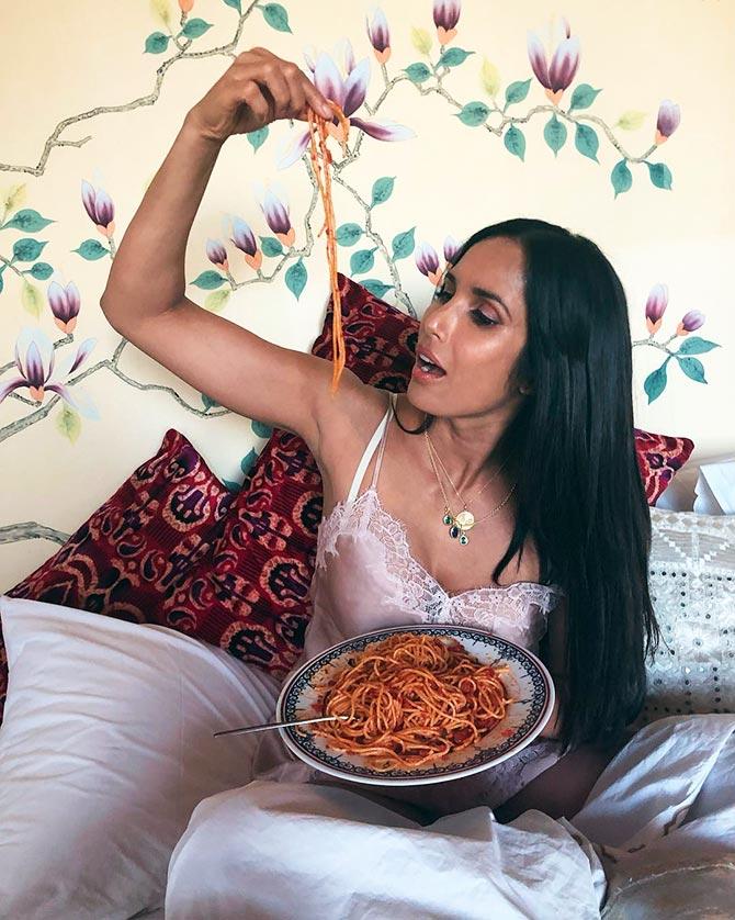 Padma Lakshmi and food