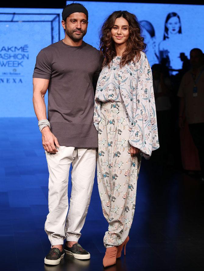 Farhan Akhtar and Shibani Dandekar