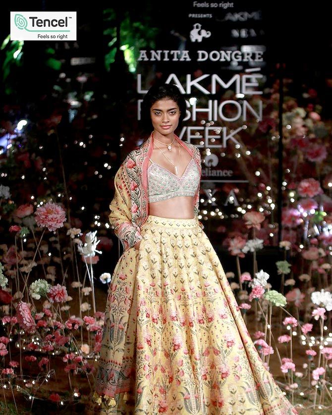 A model in Anita Dongre collection