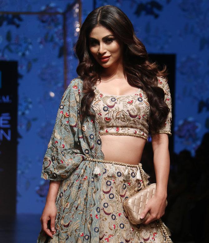 Mouni Roy walks for Payal Singhal