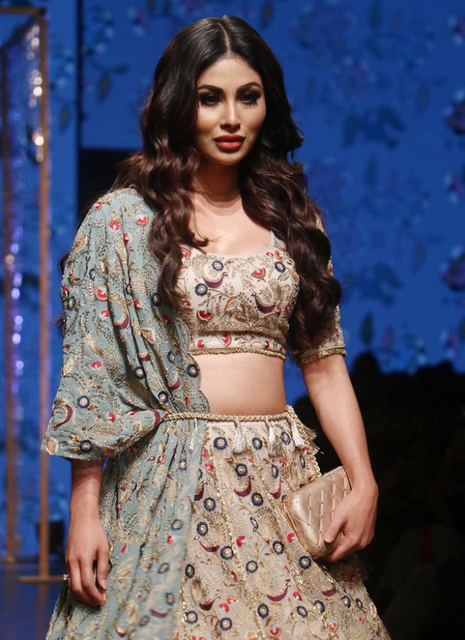 Mouni Roy walks for Payal Singhal