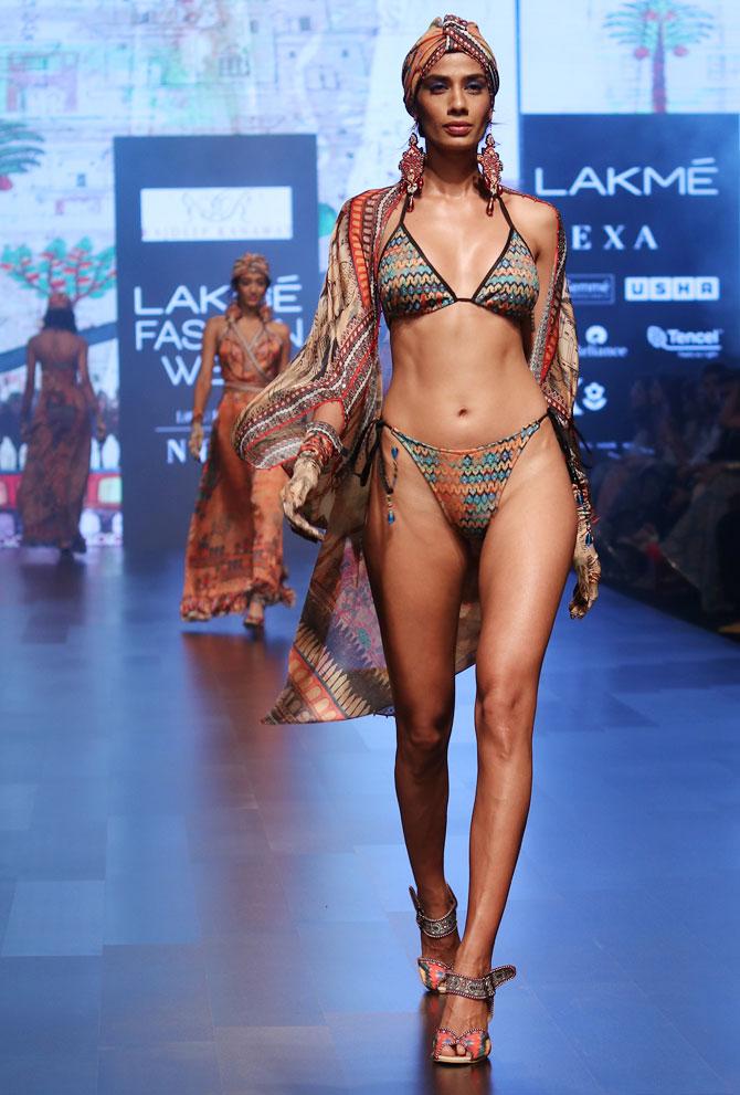 Rajdeep Ranawat presents his collection at LFW 2019