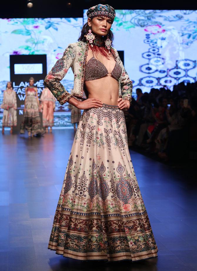 Rajdeep Ranawat presents his collection at LFW 2019