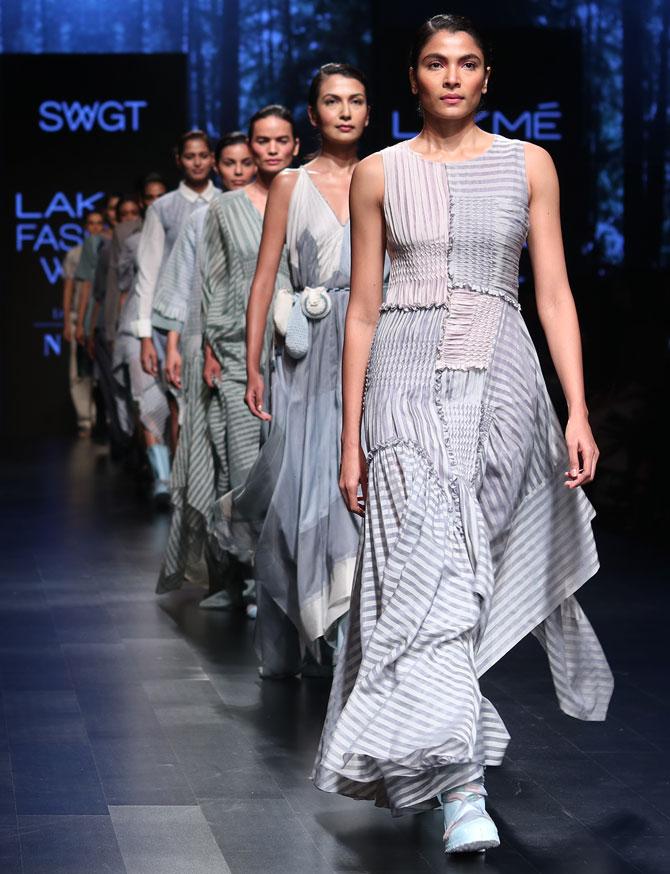 Shweta Gupta collection at LFW 2019