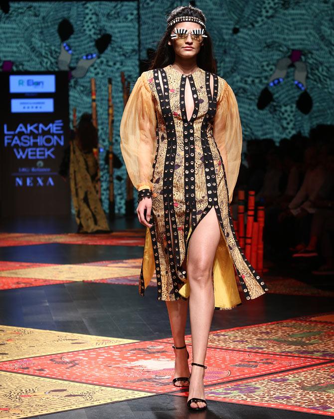 Vaani Kapoor walks for Shivan and Narresh at Lakme Fashion Week Summer/Resort 2019