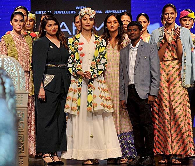 Urvashi Rautela at fashion week