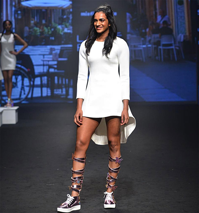 670px x 719px - Woot Woot! Have you seen PV Sindhu's ultra glam look? - Rediff.com