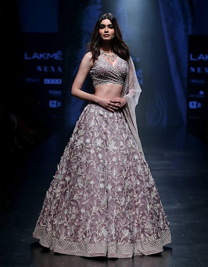 Diana Penty at Lakme Fashion Week summer/resort 2019