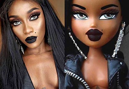 What is Bratz Challenge, the latest beauty trend? - Rediff.com Get Ahead