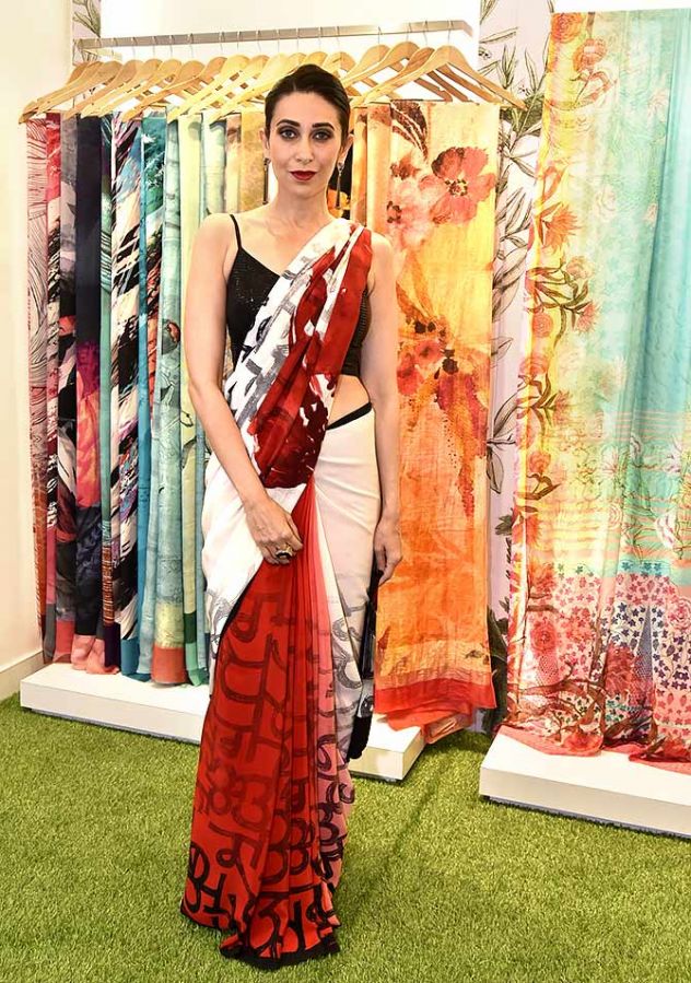 Karisma at Satya Paul's Spice Bloom launch in Mumbai