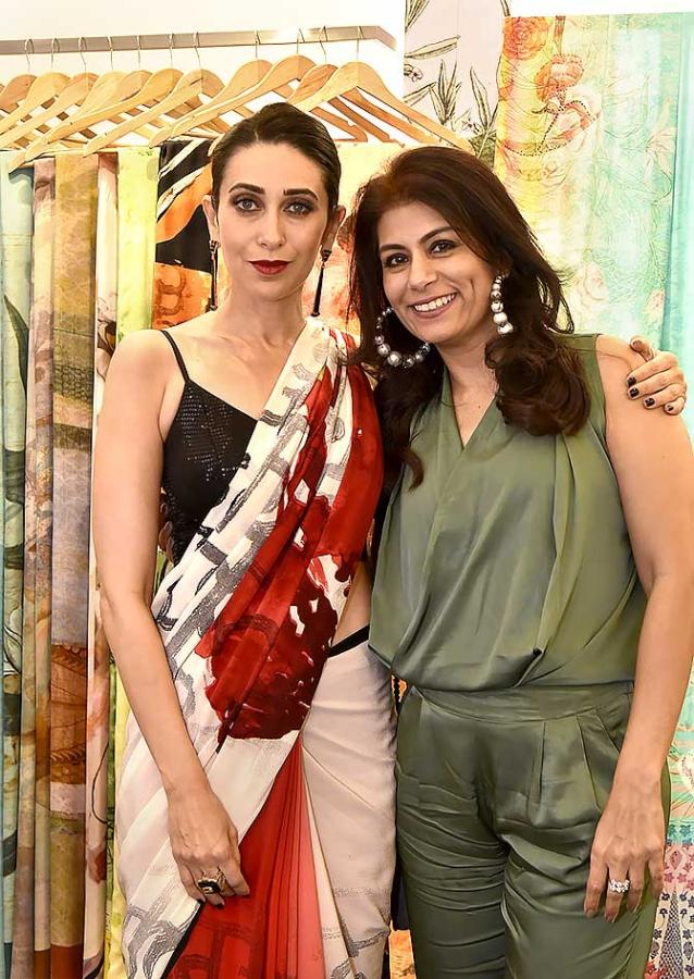 Karisma at Satya Paul's Spice Bloom launch in Mumbai