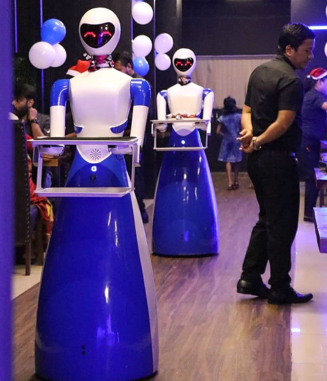 Robot restaurant in Porur