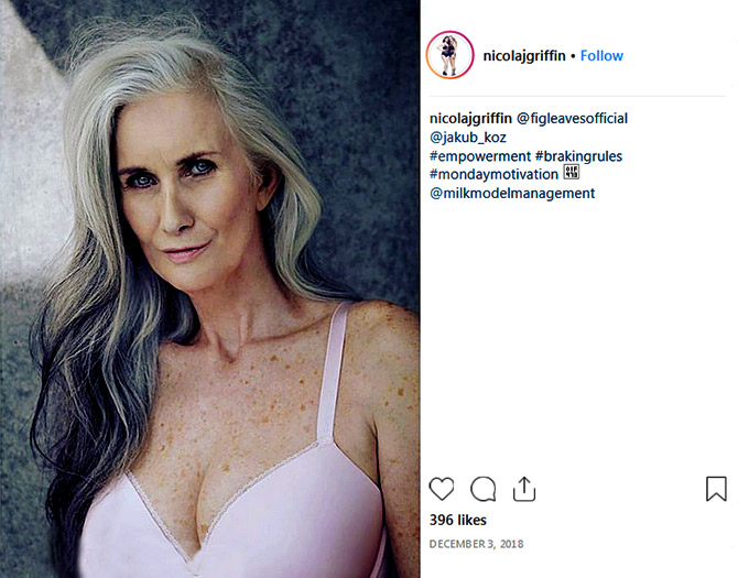 At 59, this lingerie model will set your pluses racing - Rediff.com