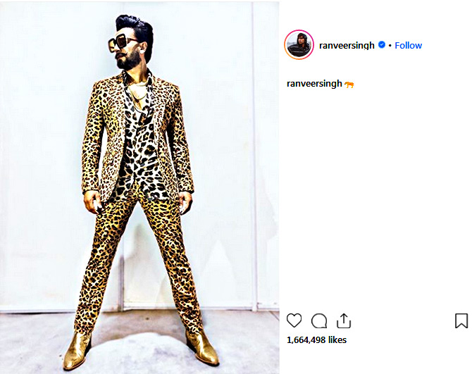 Gully Boy star Ranveer Singh is killing the style game - Rediff.com