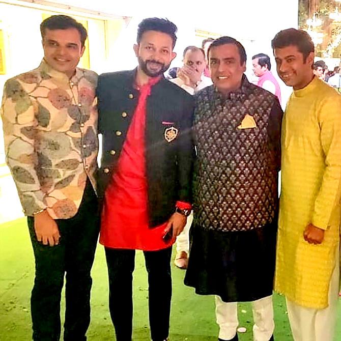 Akash Ambani's pre-wedding celebrations in Mumbai